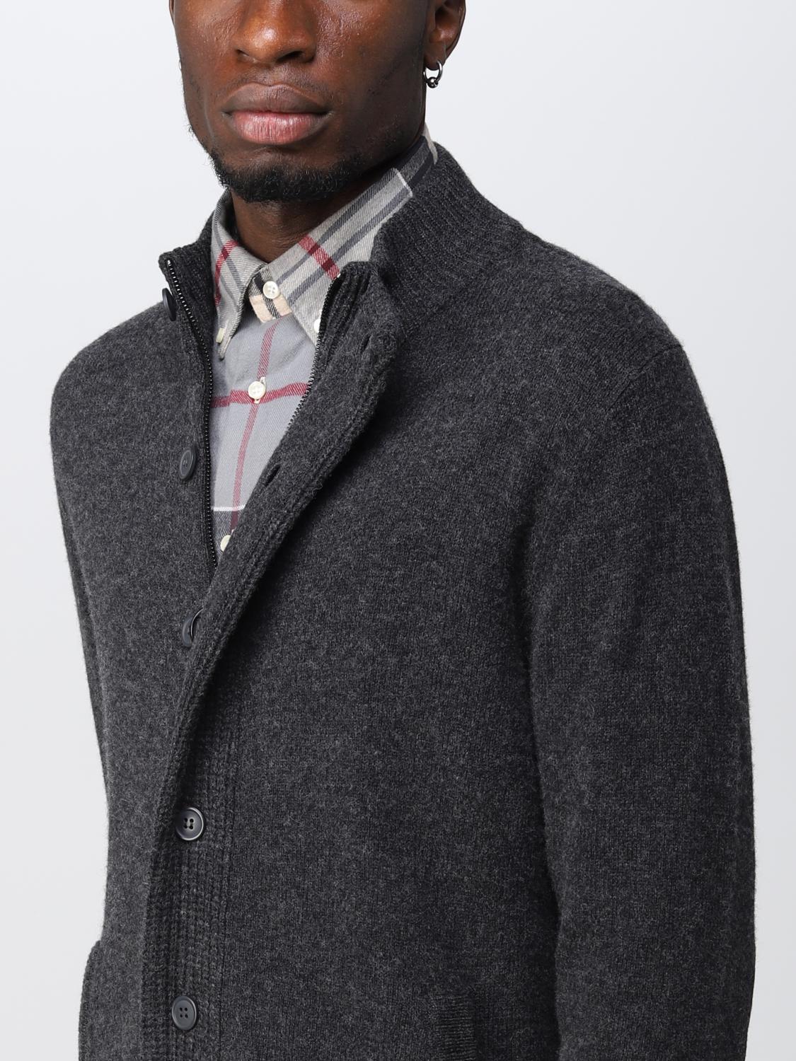 BARBOUR STRICKJACKE: Barbour Herren Pullover, Charcoal - Img 4