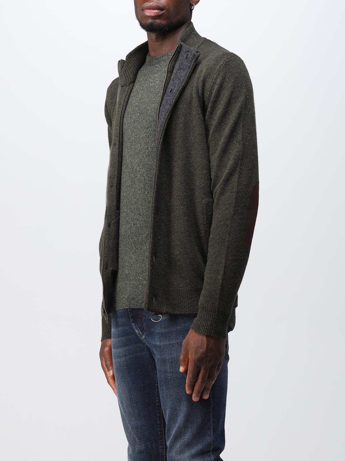 BARBOUR STRICKJACKE: Barbour Herren Pullover, Olive - Img 3