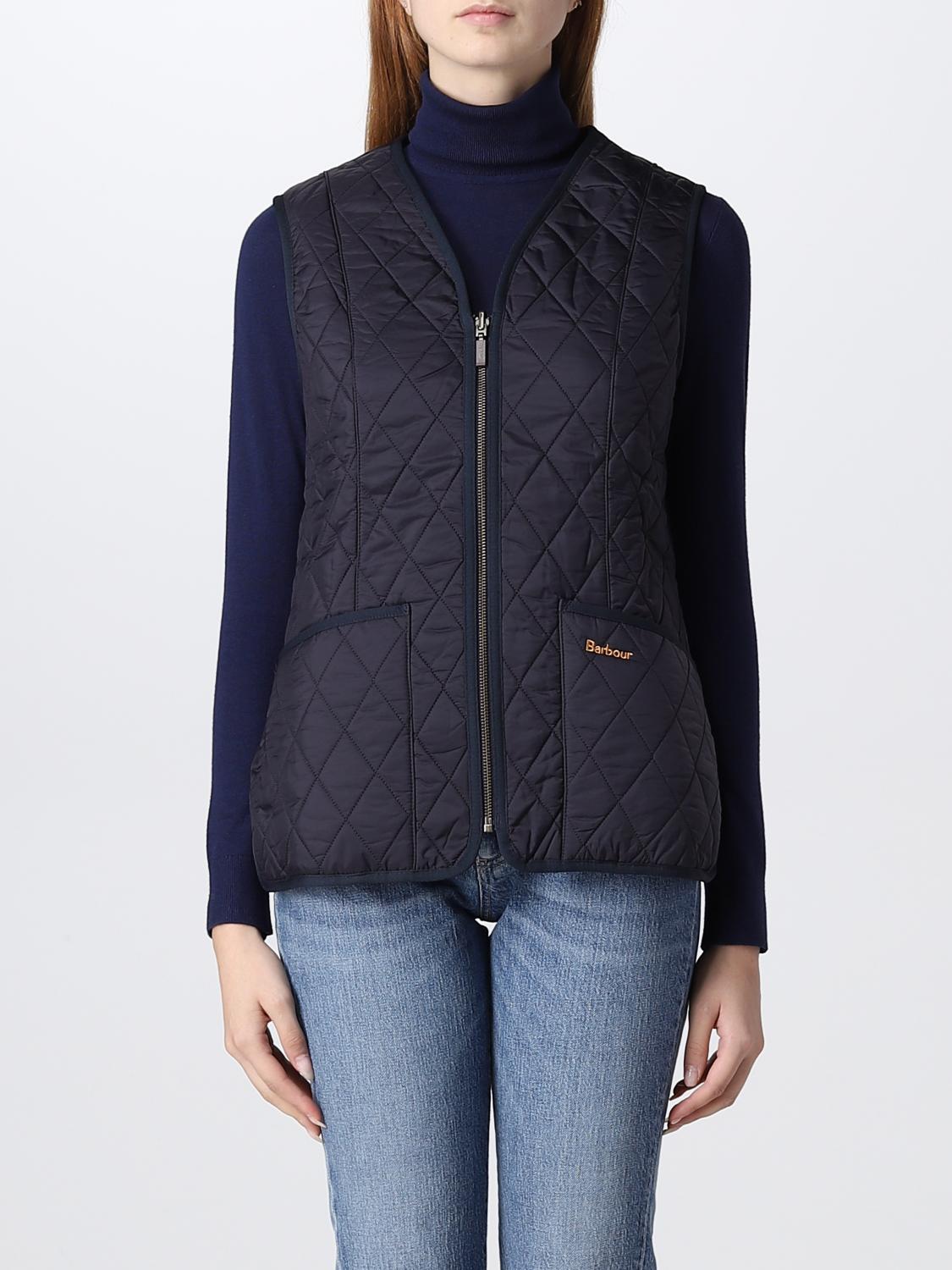 BARBOUR WAISTCOAT: Jacket women Barbour, Blue - Img 1