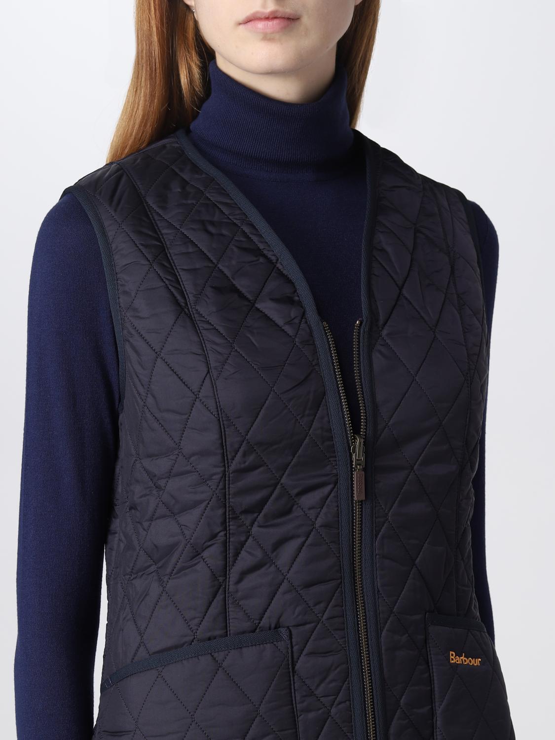 BARBOUR WAISTCOAT: Jacket women Barbour, Blue - Img 4