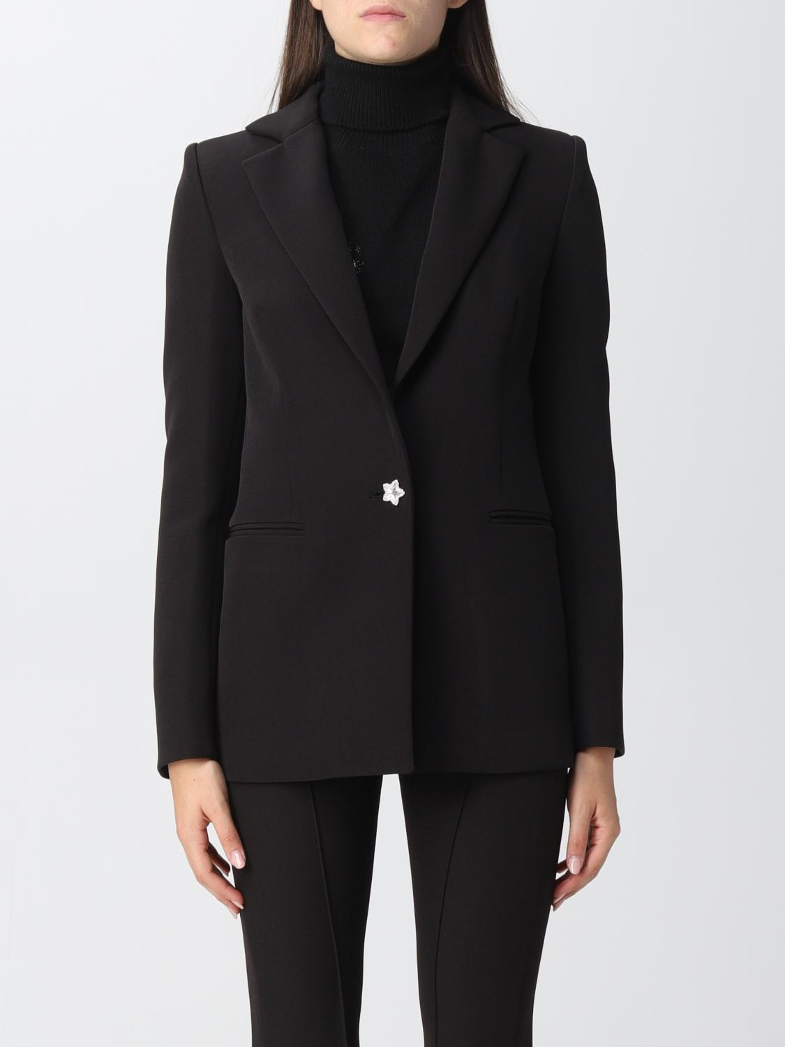 CHIARA FERRAGNI JACKET: Blazer women Chiara Ferragni, Black - Img 1