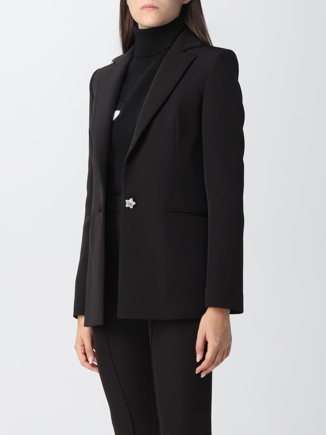 CHIARA FERRAGNI JACKET: Blazer women Chiara Ferragni, Black - Img 3