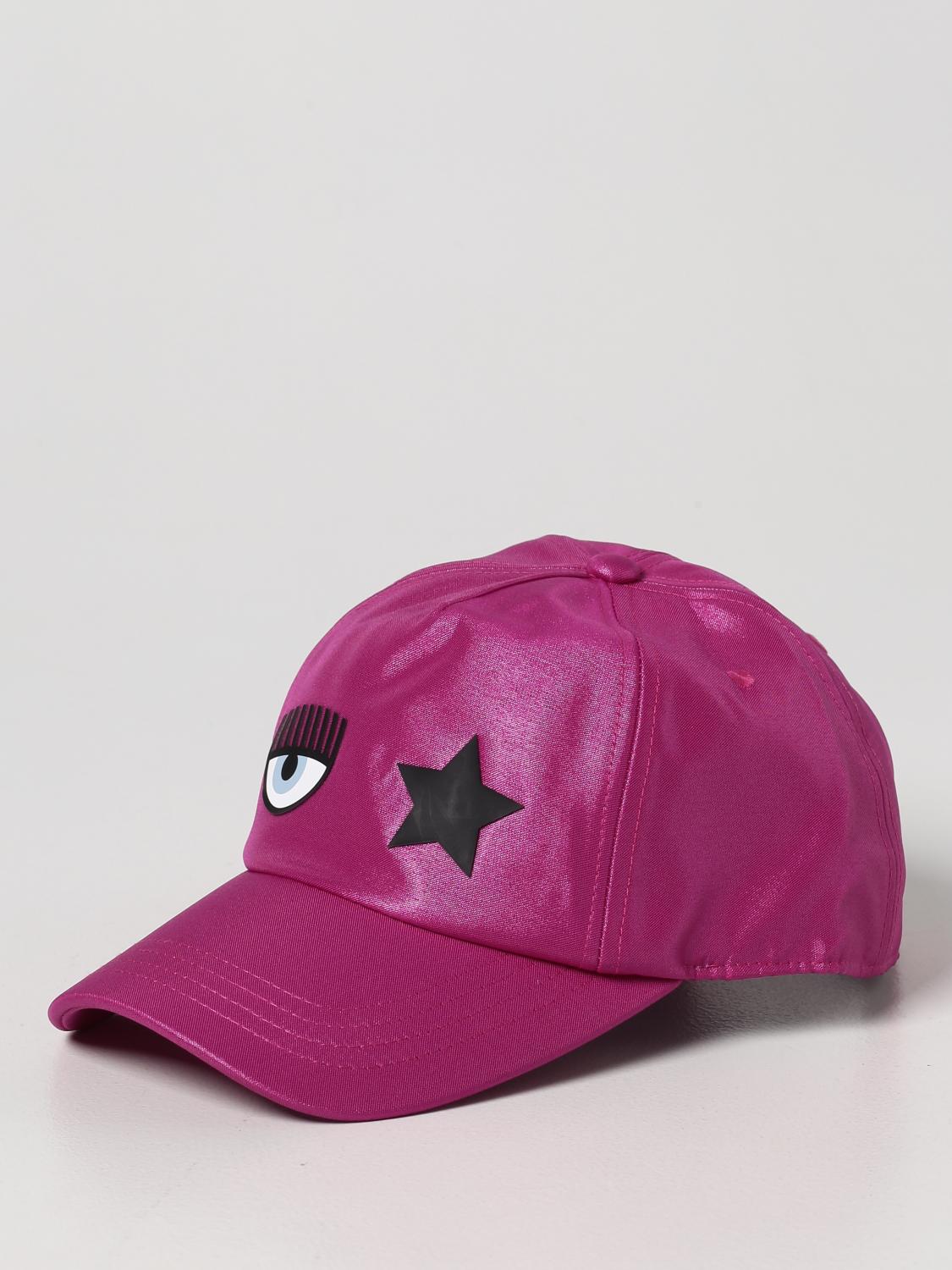 Chiara Ferragni Hat women - Lilac | 73SBZK13ZS513 | GIGLIO.COM display picture 2