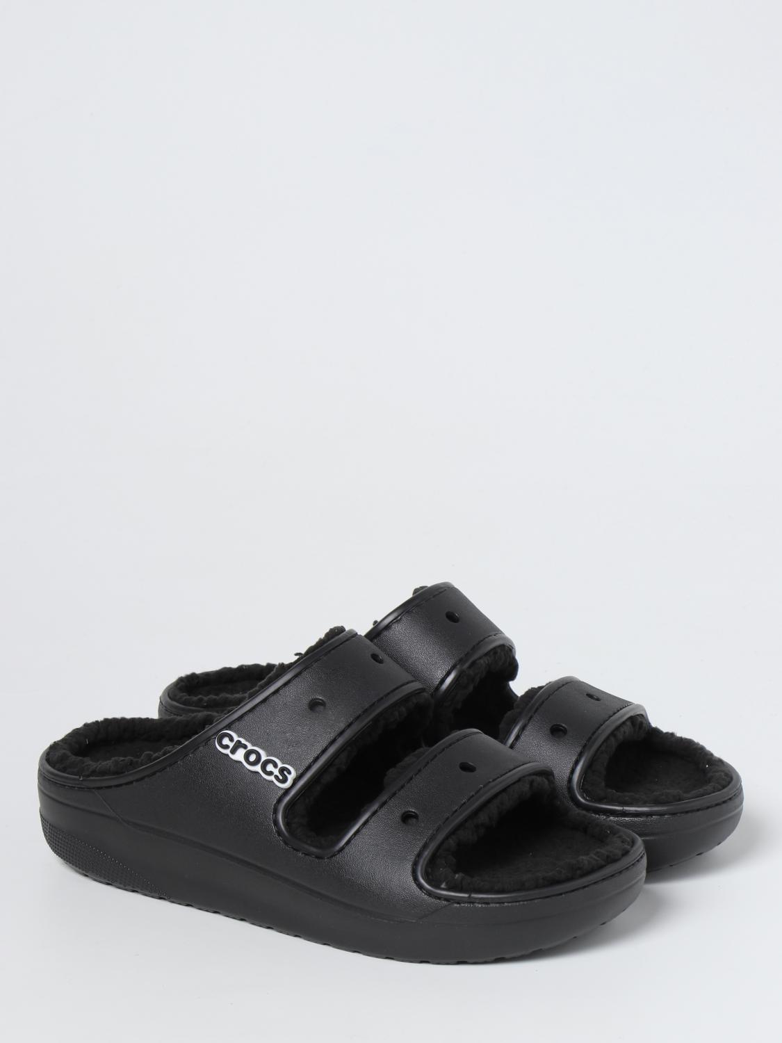 CROCS SANDALS: Shoes men Crocs, Black - Img 2