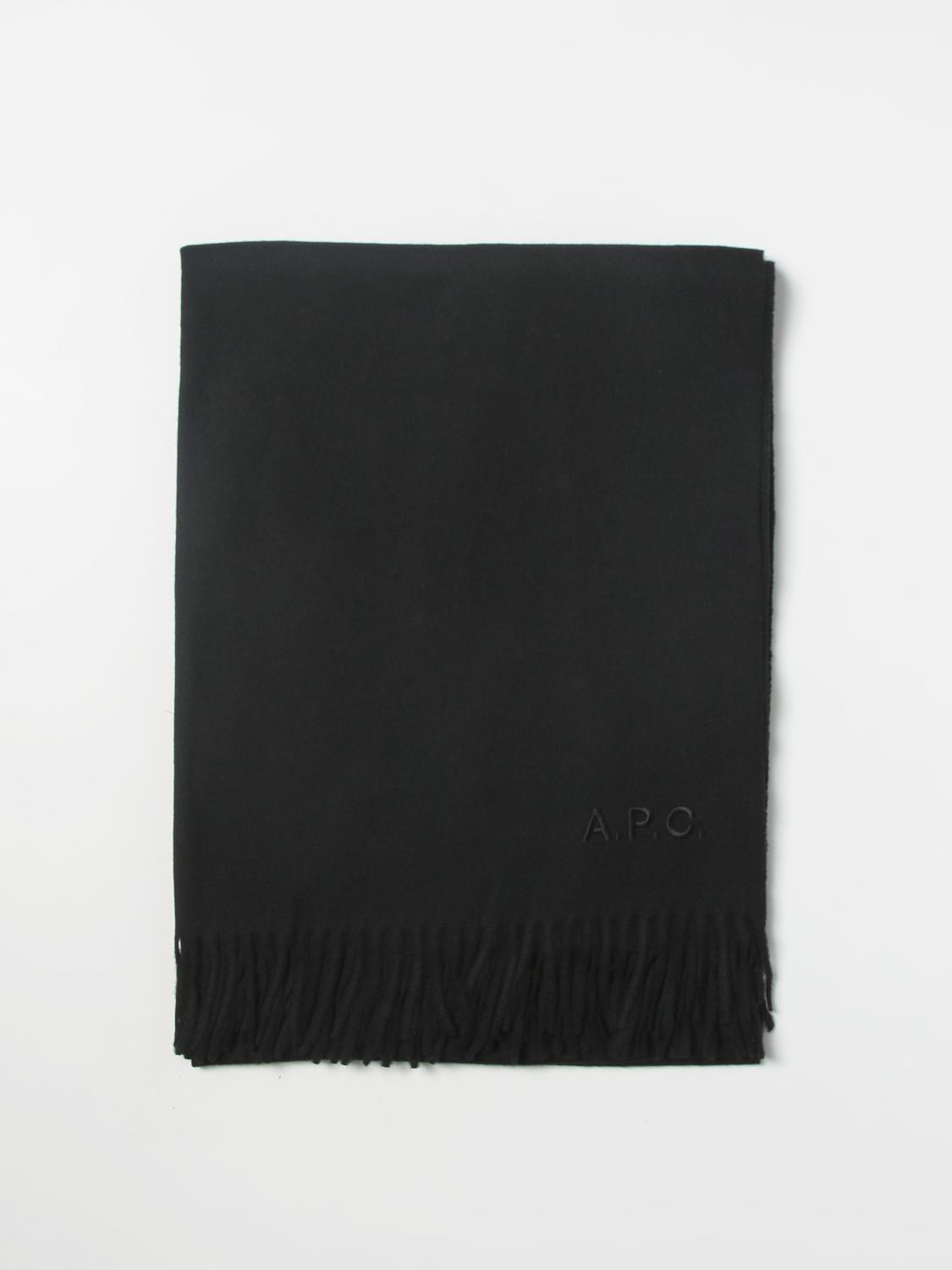 A.P.C. 스카프: 스카프 남성 A.P.C., 블랙 - Img 1