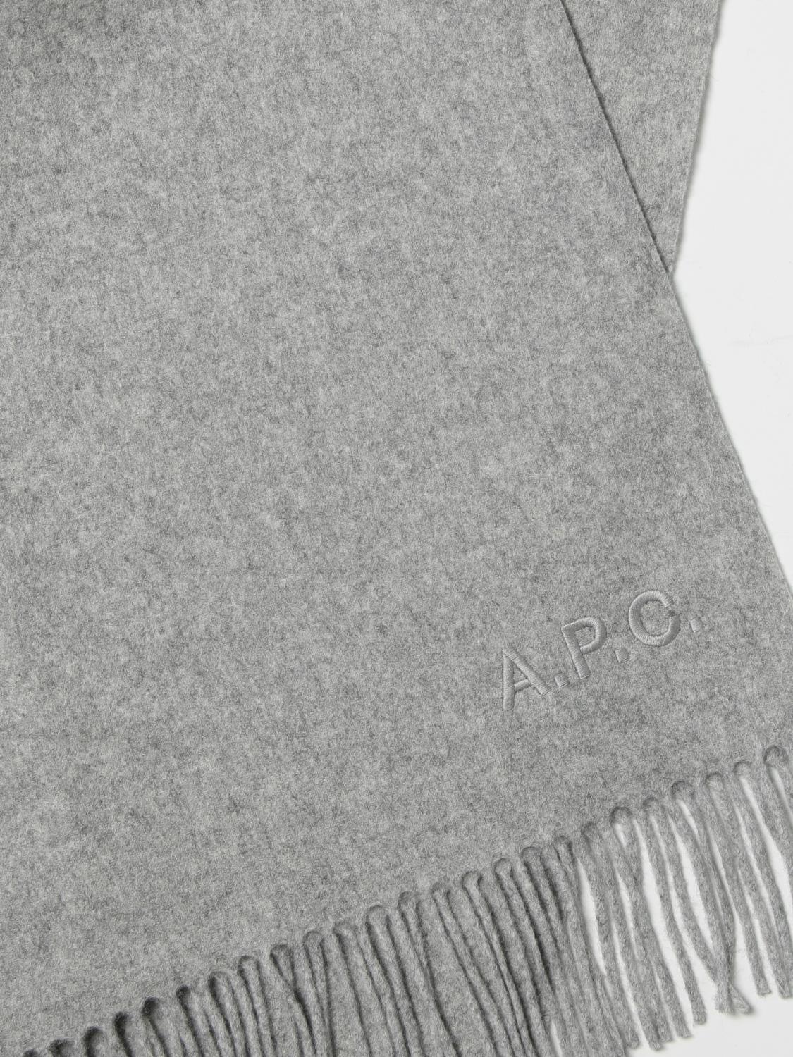 A.P.C. SCIARPA: Sciarpa A.P.C. in lana vergine, Perla - Img 3