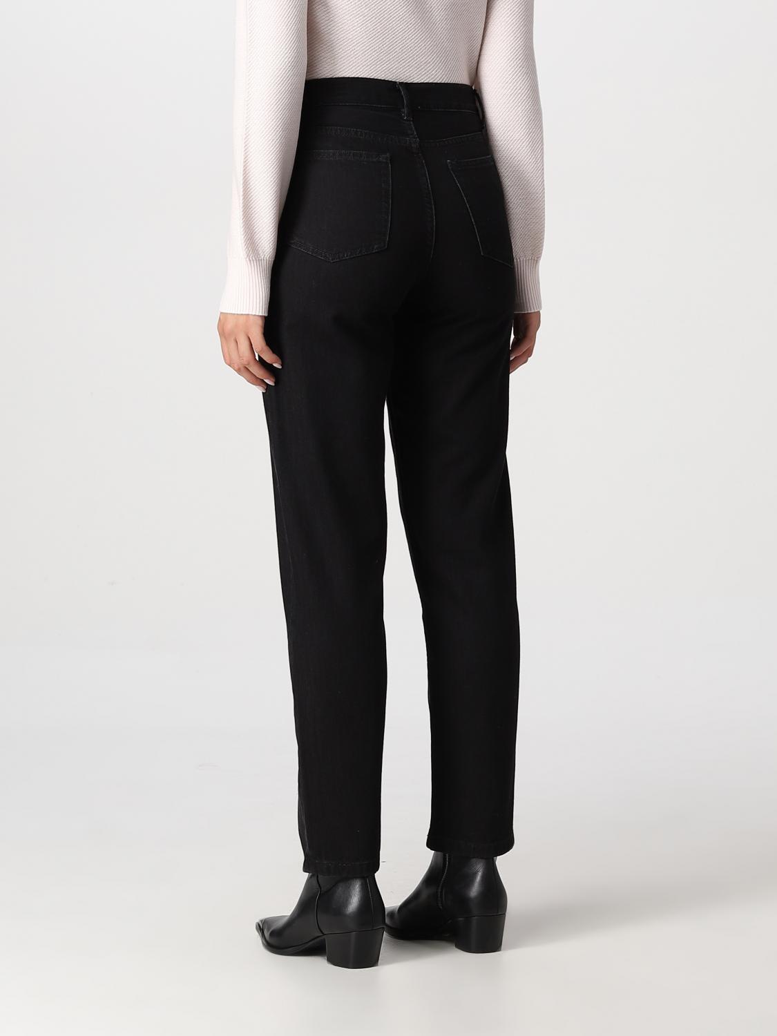 A.P.C. JEANS: Jeans femme A.P.C., Noir - Img 2