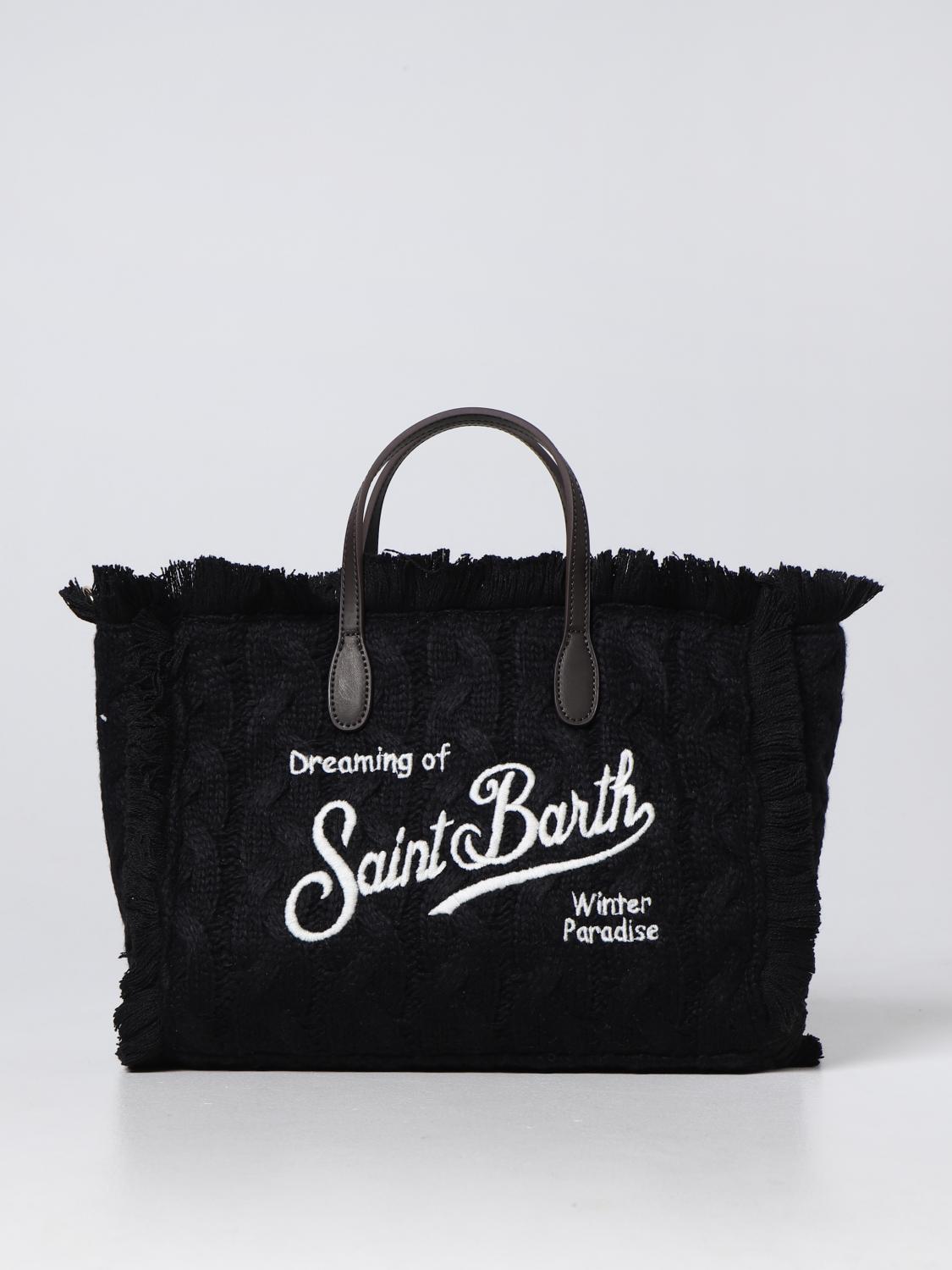 MC2 SAINT BARTH TOTE BAG: Shoulder bag women Mc2 Saint Barth, Black - Img 1