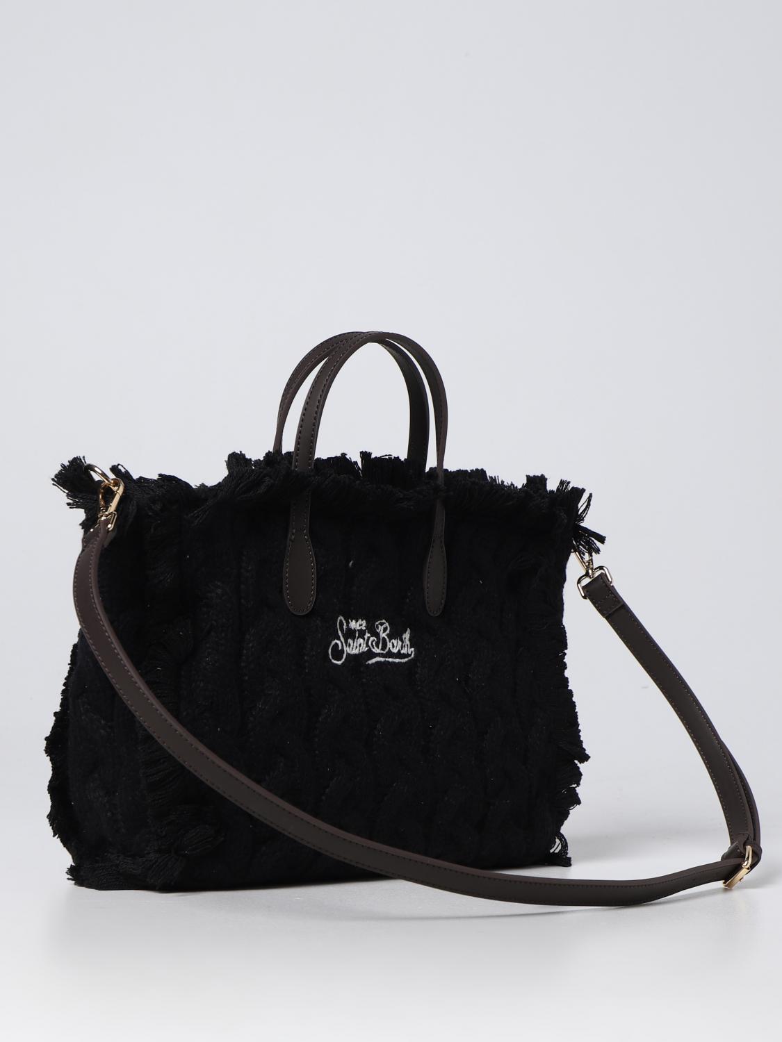 MC2 SAINT BARTH TOTE BAG: Shoulder bag women Mc2 Saint Barth, Black - Img 2