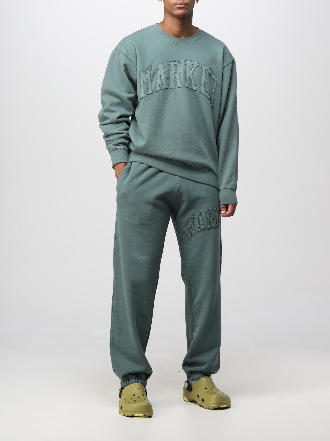 MARKET PANTS: Pants men Market, Green - Img 2