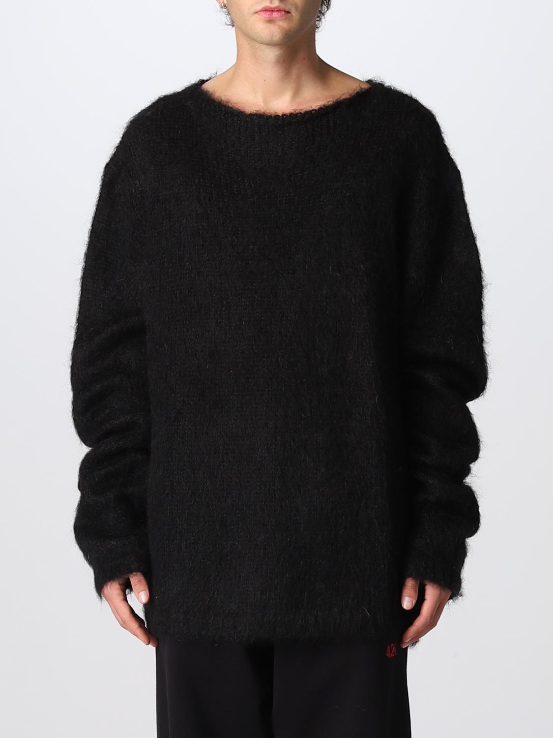 424 PULLOVER: 424 Herren Pullover, Schwarz - Img 1