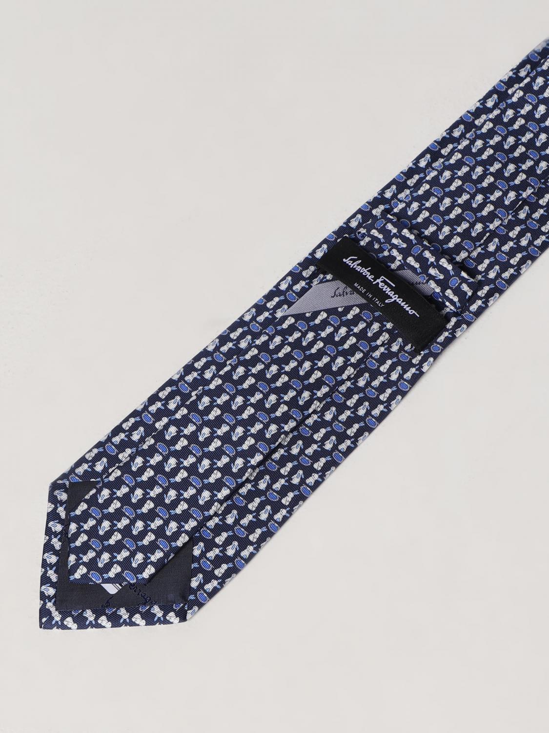 Ferragamo Tie men - Blue | 350784 | GIGLIO.COM