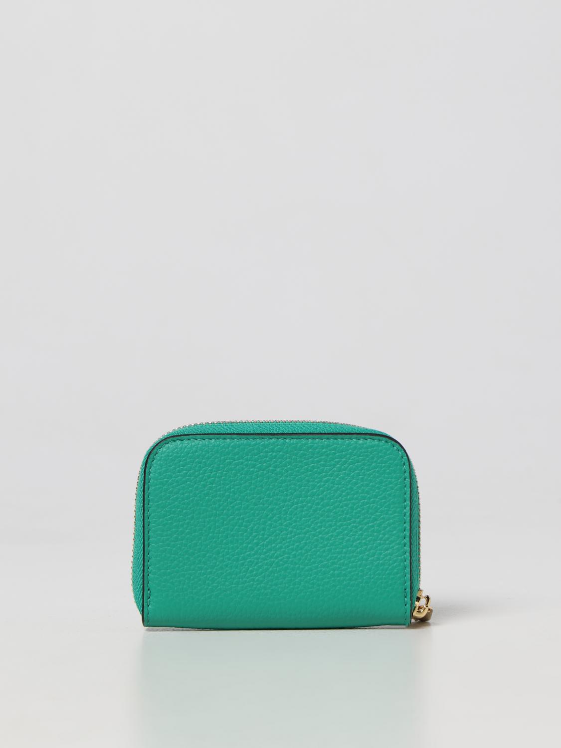 FERRAGAMO GELDBÖRSE: Geldbeutel damen Ferragamo, Grün - Img 3