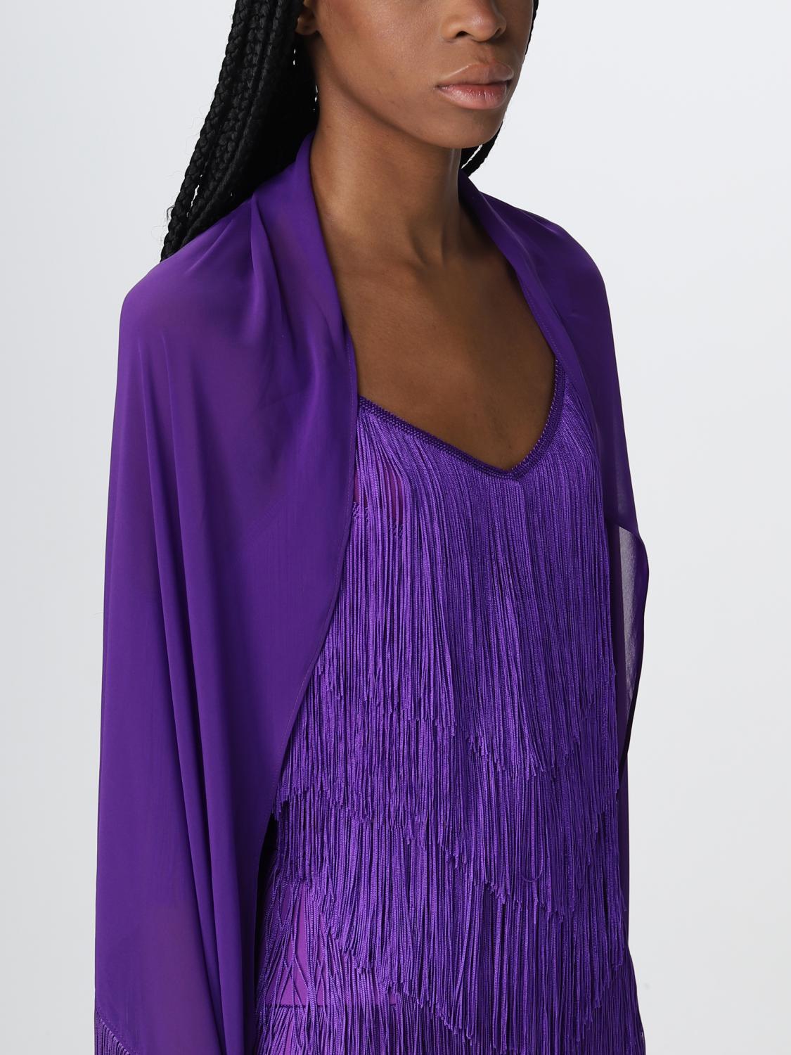 PINKO BUFANDA: Bufanda mujer Pinko, Violeta - Img 4