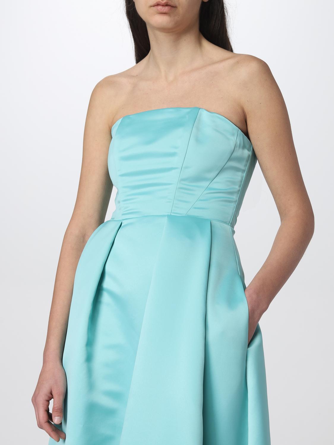 ワンピース PINKO Woman Dress Gnawed Blue 100335A0I0 E77 Pinko Outlet: Dress woman - Gnawed Blue | Pinko dress