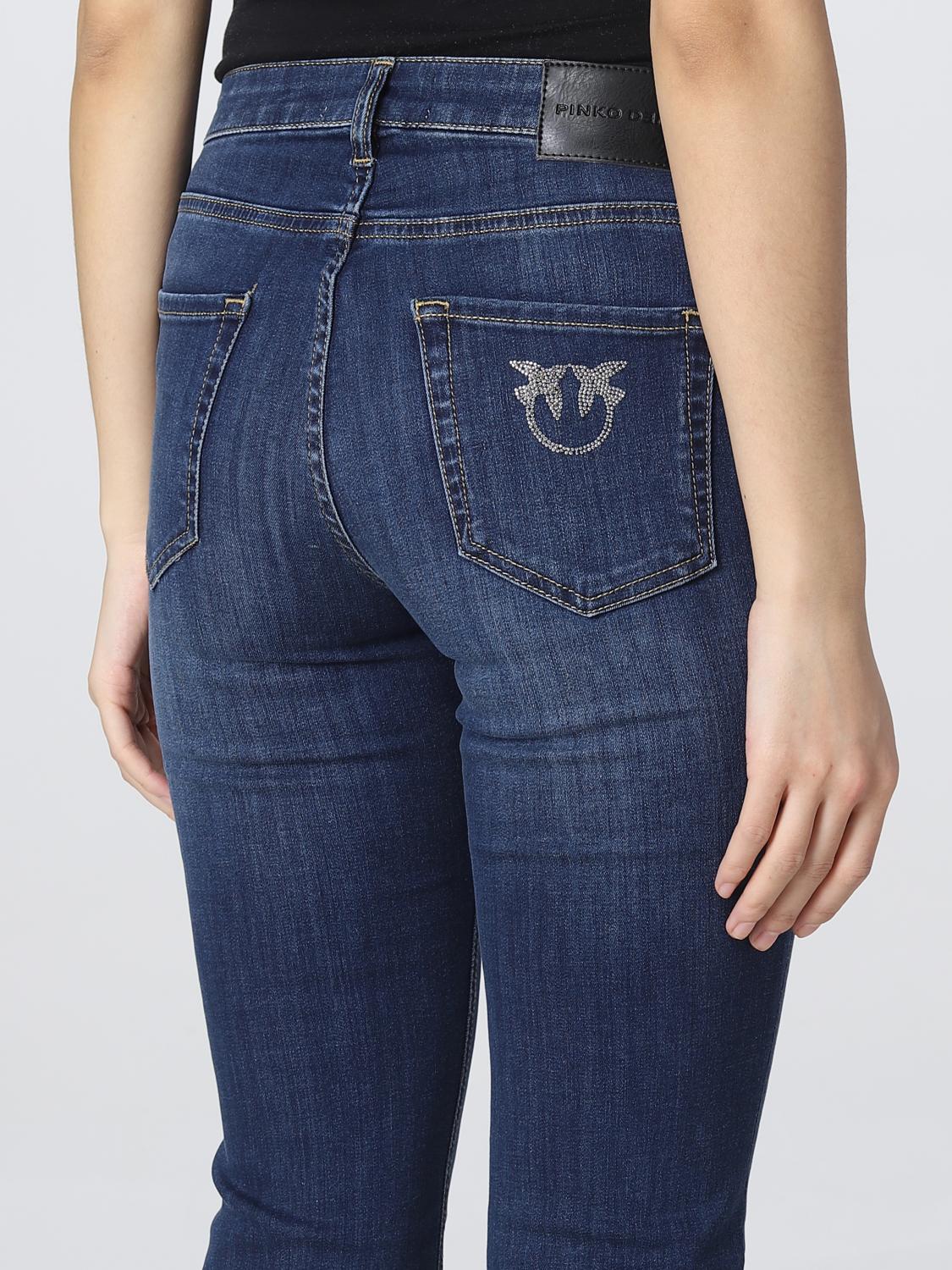 PINKO JEANS: Jeans woman Pinko, Denim - Img 3