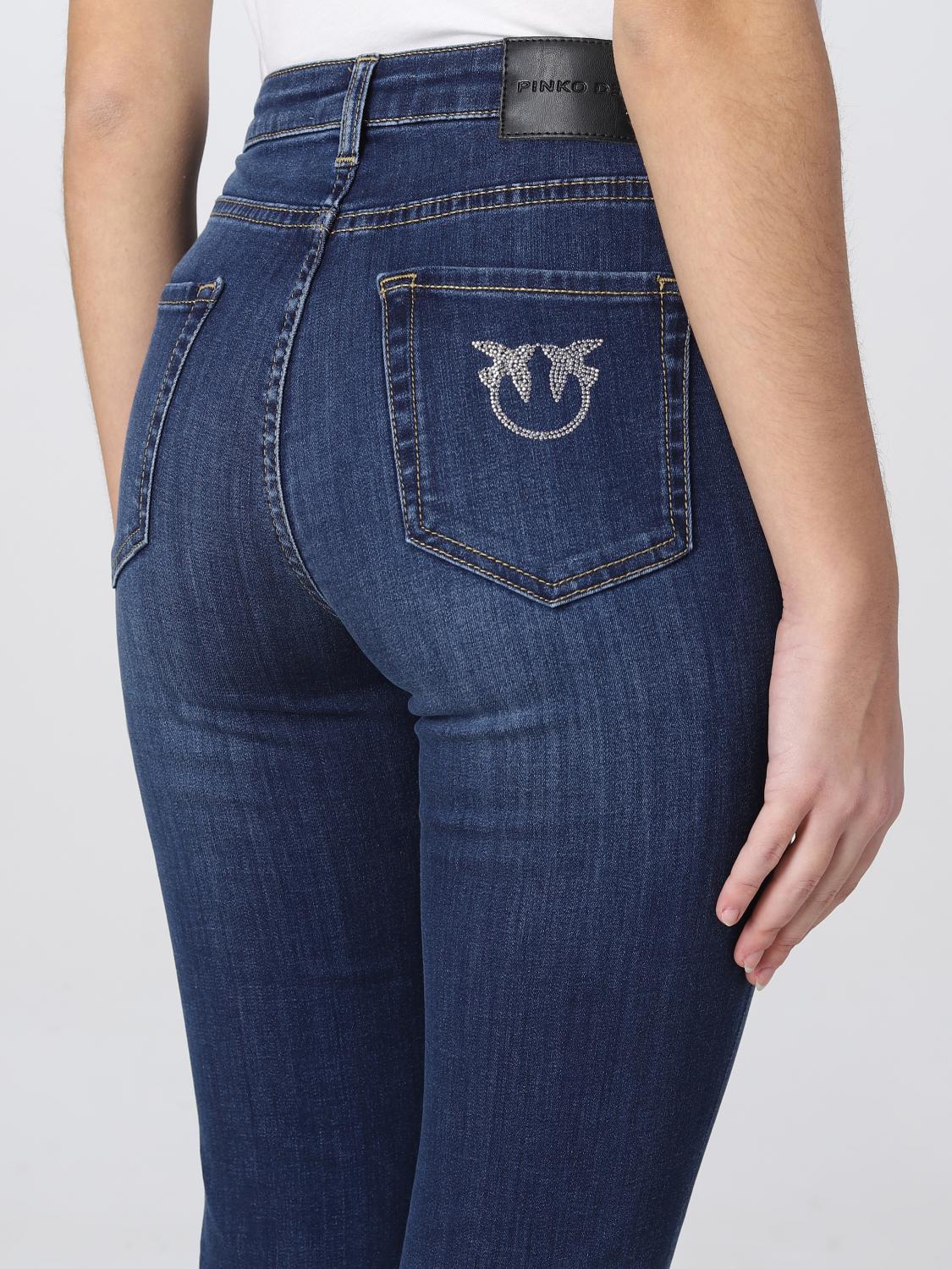 PINKO JEANS: Jeans woman Pinko, Denim - Img 4