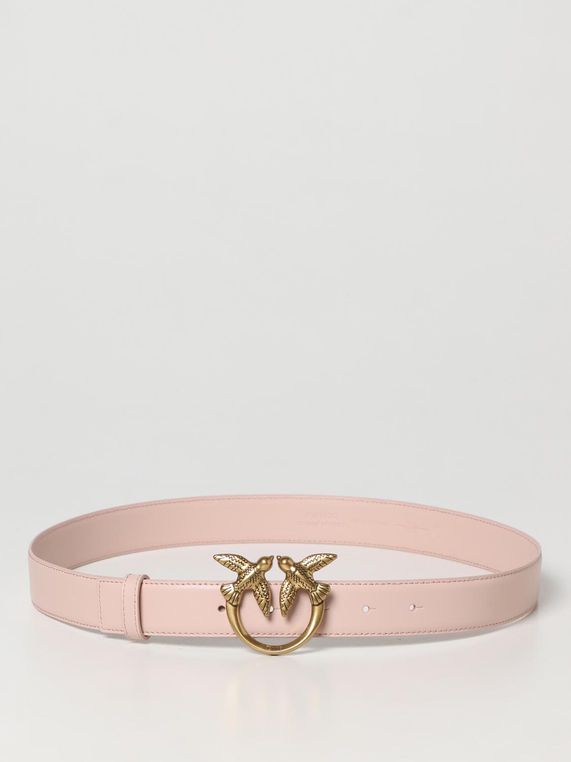 PINKO: Belt woman - Blush Pink | Pinko belt 100125A0F1
