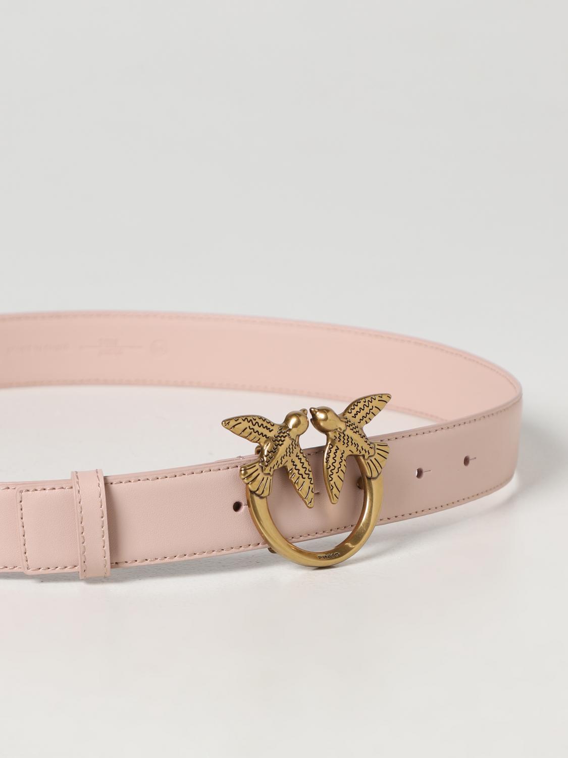 PINKO: Belt woman - Blush Pink | Pinko belt 100125A0F1