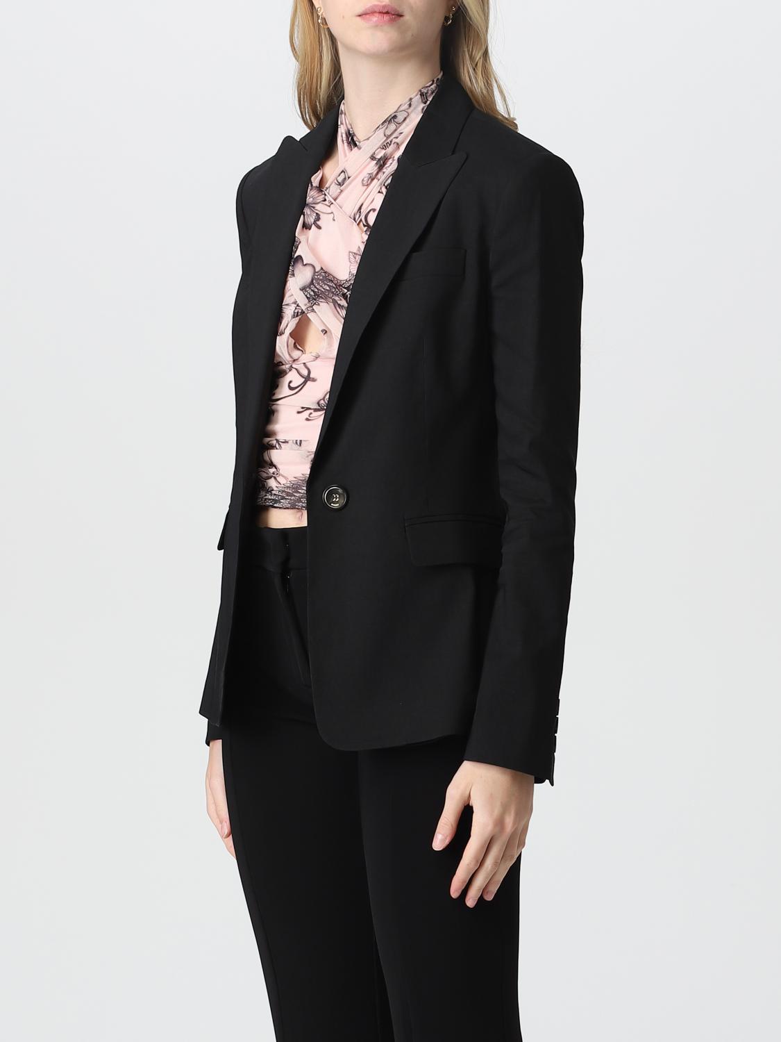 PINKO CHAQUETA: Americana mujer Pinko, Negro - Img 3