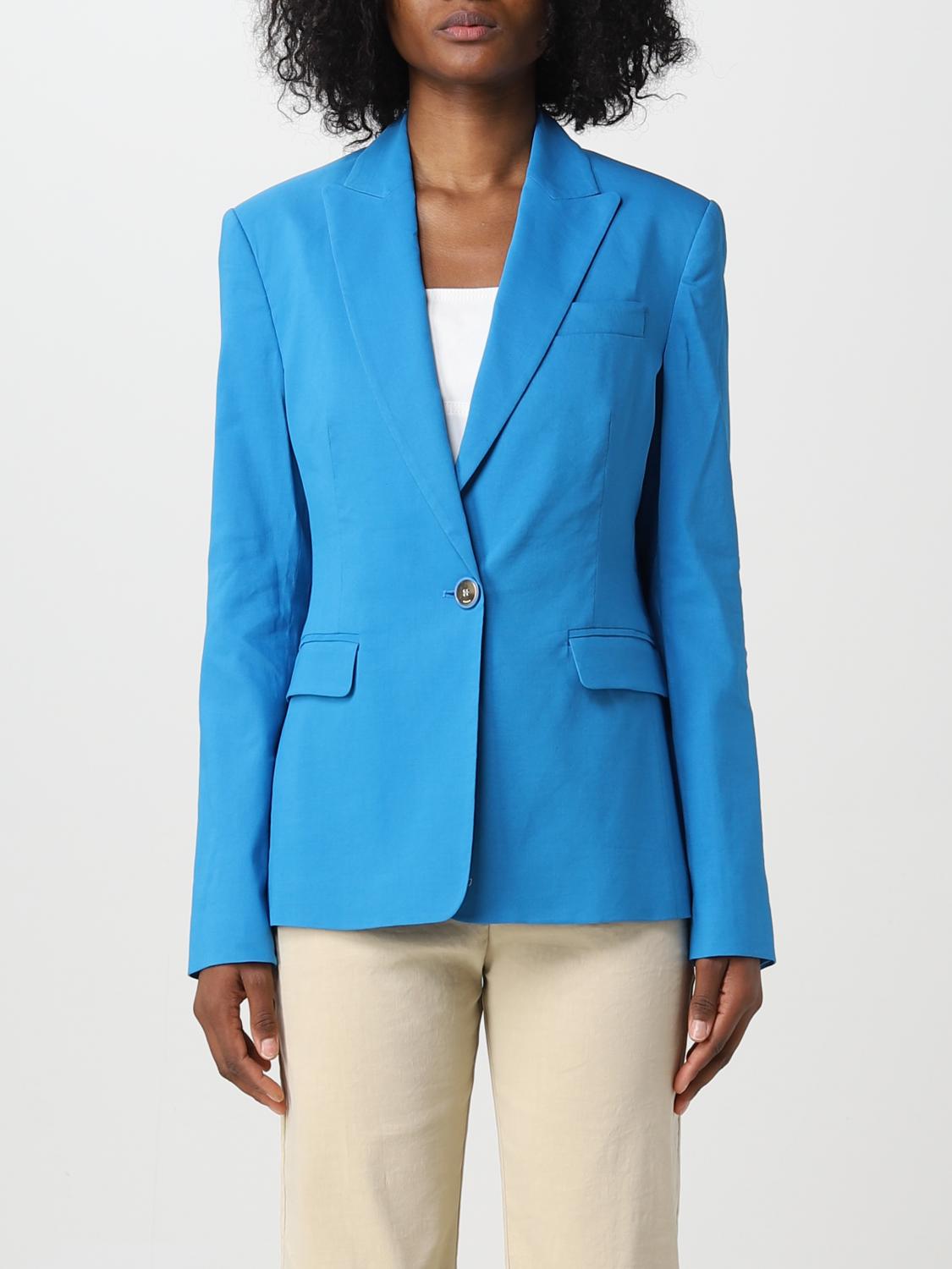 PINKO CHAQUETA: Americana mujer Pinko, Azul Oscuro - Img 1