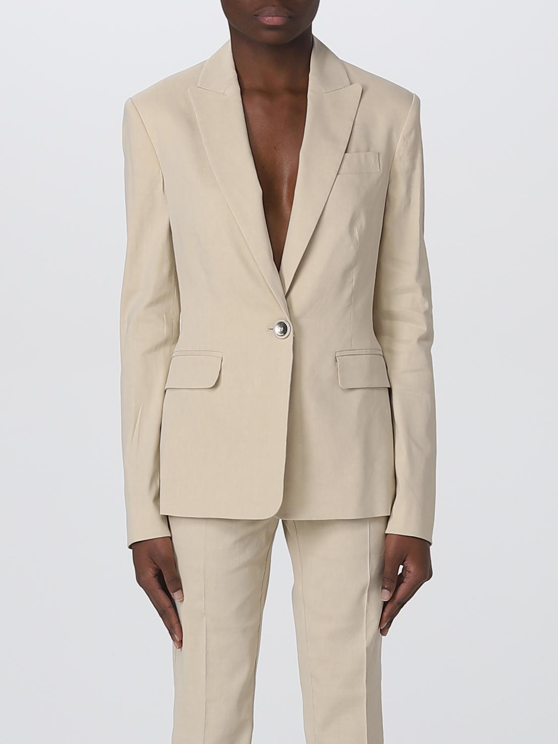 PINKO CHAQUETA: Americana mujer Pinko, Beige - Img 1
