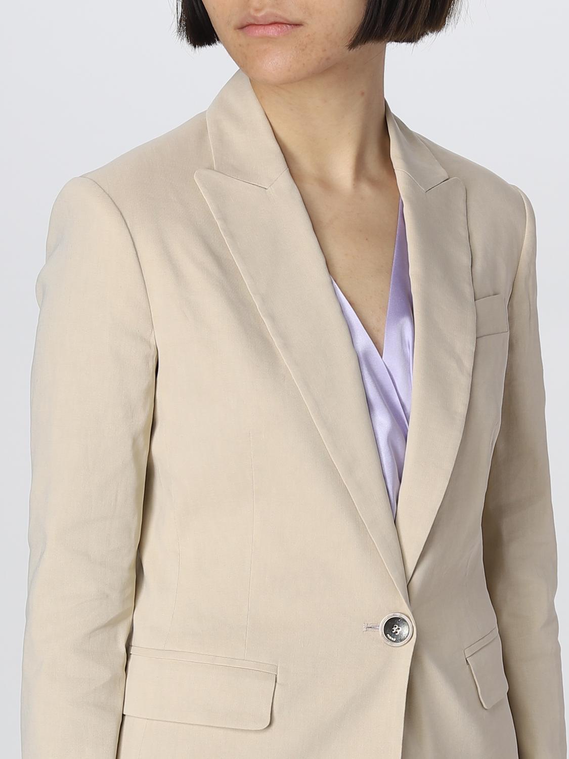 PINKO CHAQUETA: Americana mujer Pinko, Beige - Img 5
