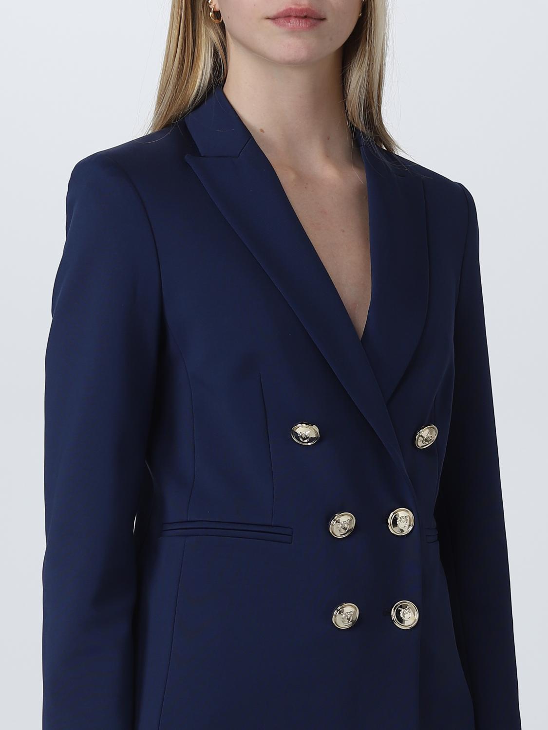 PINKO BLAZER: Blazer Pinko in misto viscosa, Blue - Img 4