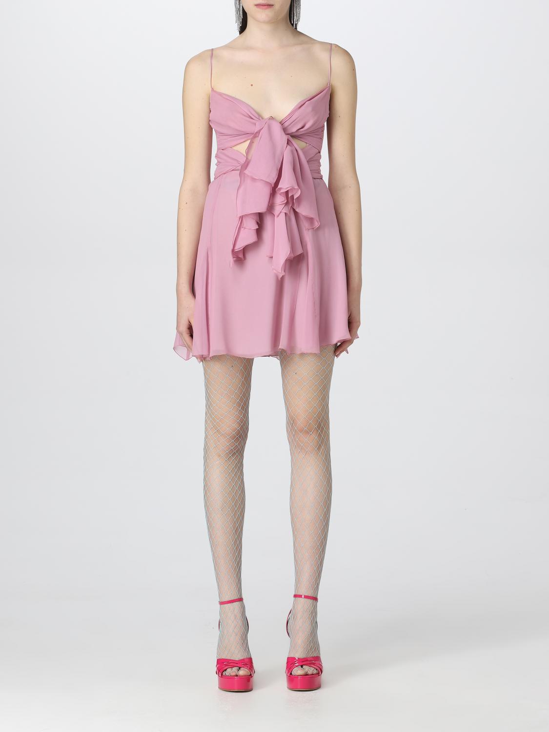 BLUMARINE ABITO: Abito Blumarine in seta, Rosa - Img 1