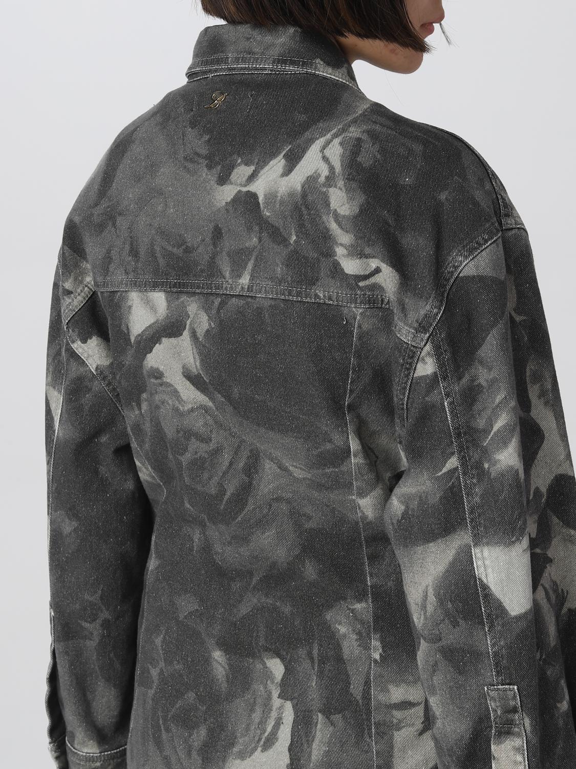 BLUMARINE GIACCA: Giacca Blumarine in denim stampato, Militare - Img 5