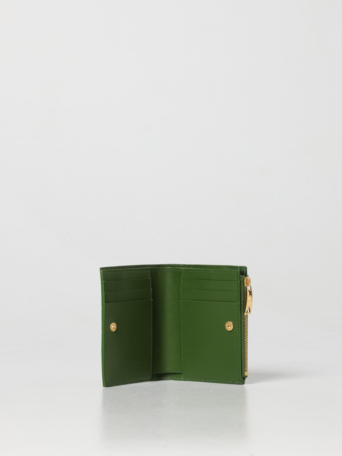 BOTTEGA VENETA WALLET: Wallet woman Bottega Veneta, Green - Img 2