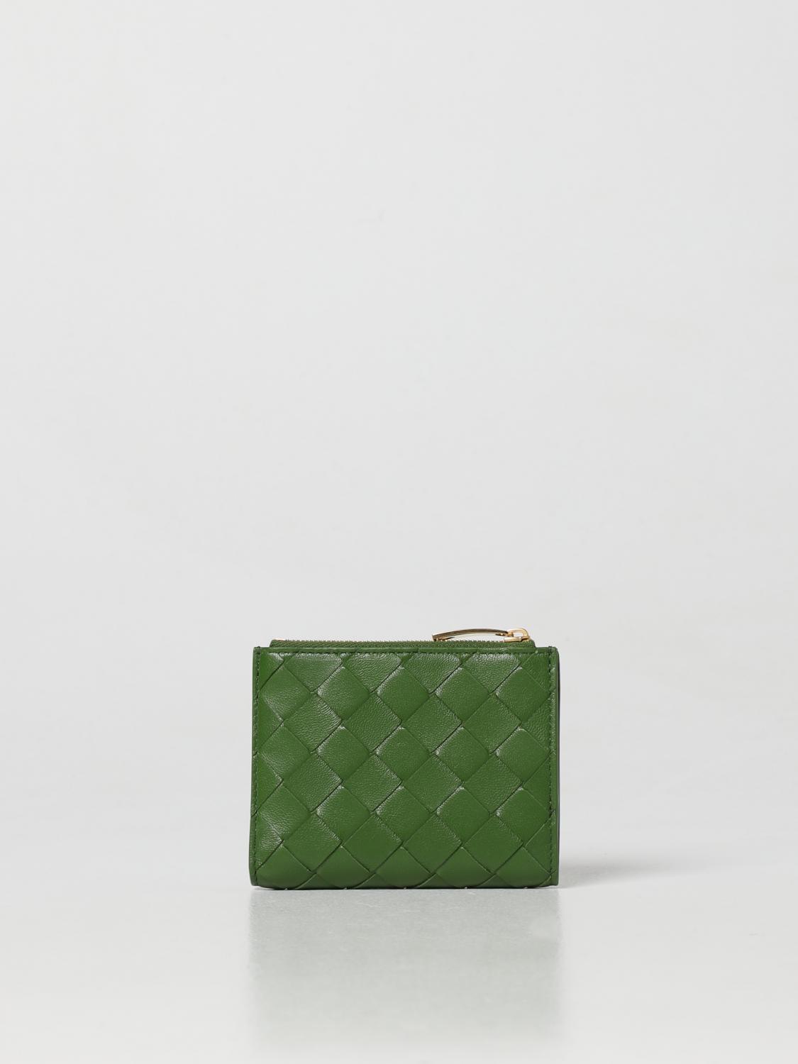 BOTTEGA VENETA WALLET: Wallet woman Bottega Veneta, Green - Img 3