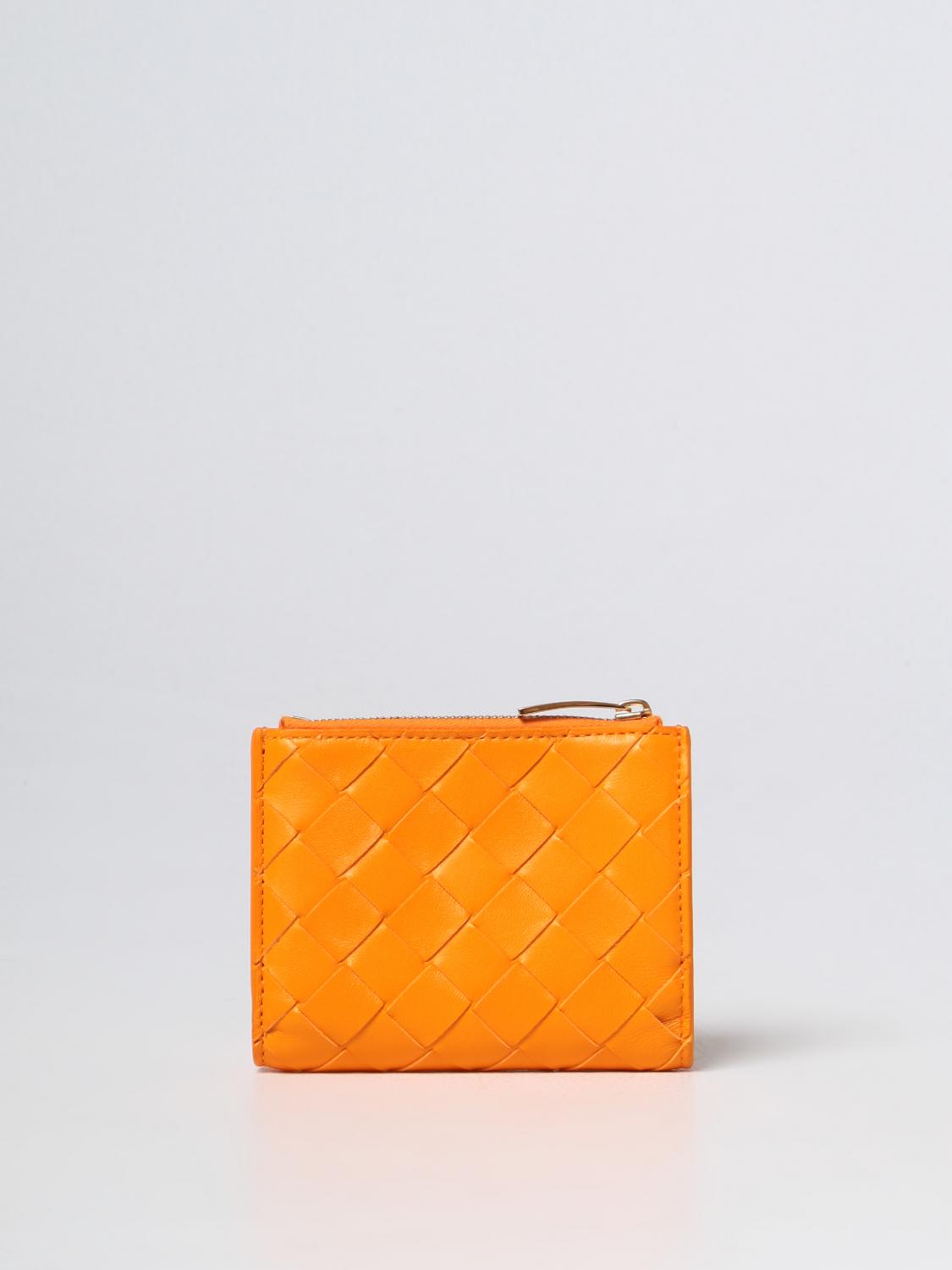 BOTTEGA VENETA 钱包: 钱包 女士 Bottega Veneta, 金色 - Img 3