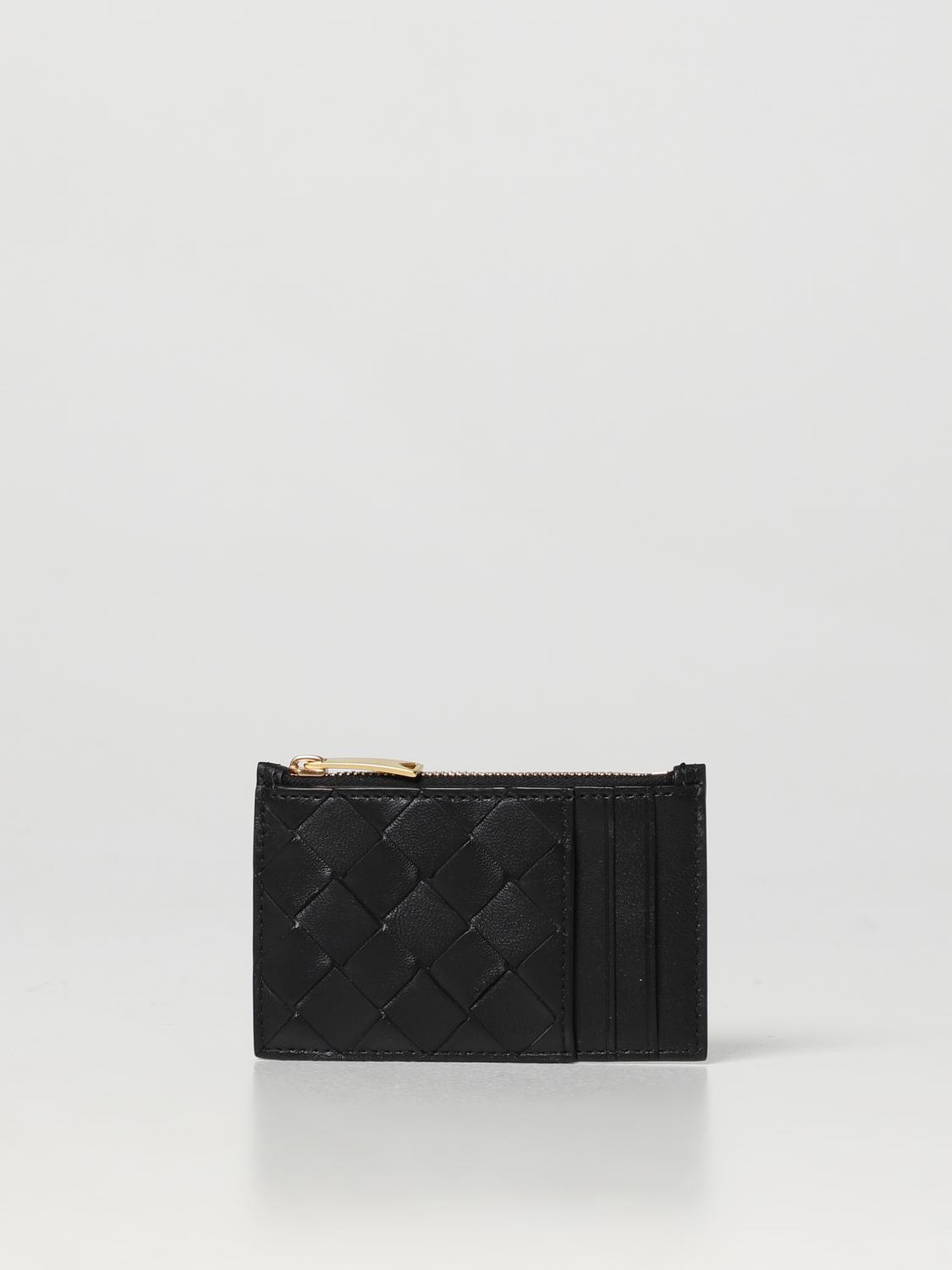 BOTTEGA VENETA WALLET: Wallet woman Bottega Veneta, Black - Img 1