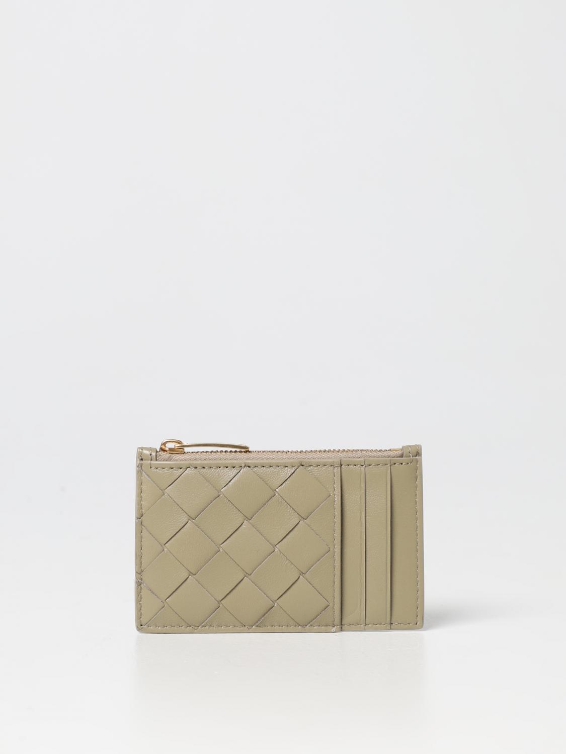 BOTTEGA VENETA WALLET: Wallet woman Bottega Veneta, Grey - Img 1