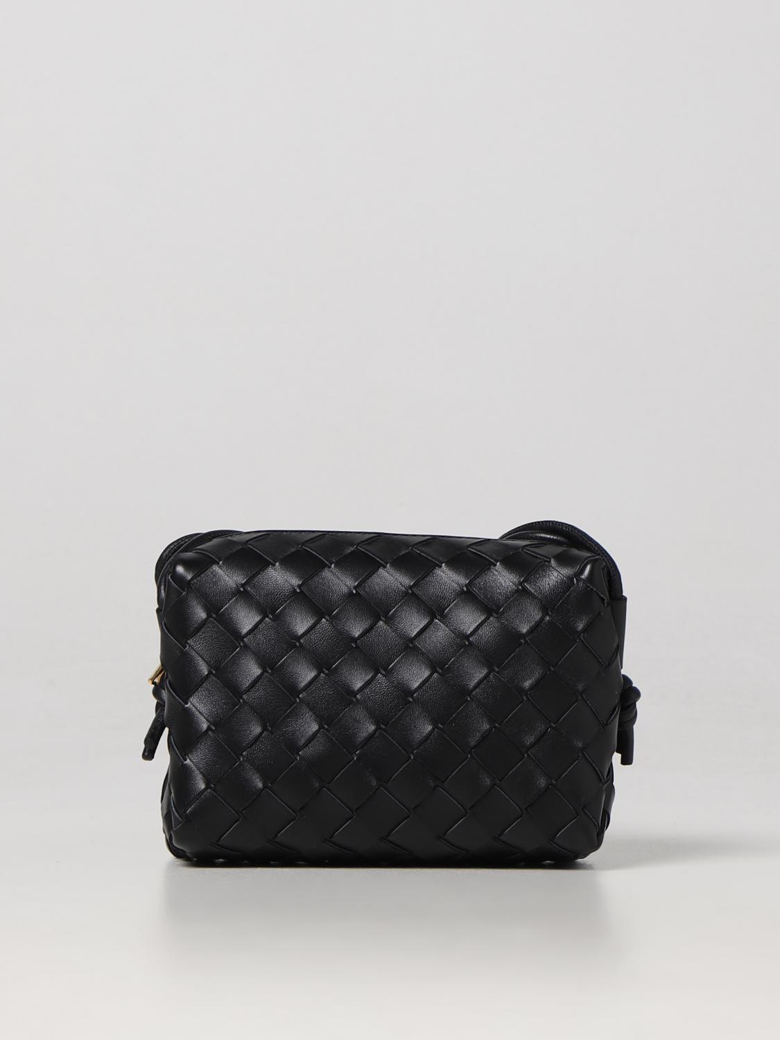 BOTTEGA VENETA MINI BAG: Shoulder bag woman Bottega Veneta, Black - Img 1