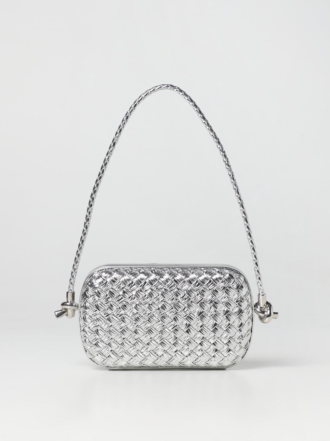 BOTTEGA VENETA ミニザポーチ　シルバー ショルダーバッグ BOTTEGA VENETA（ボッテガ・ヴェネタ） 【新品未使用】ボッテガ