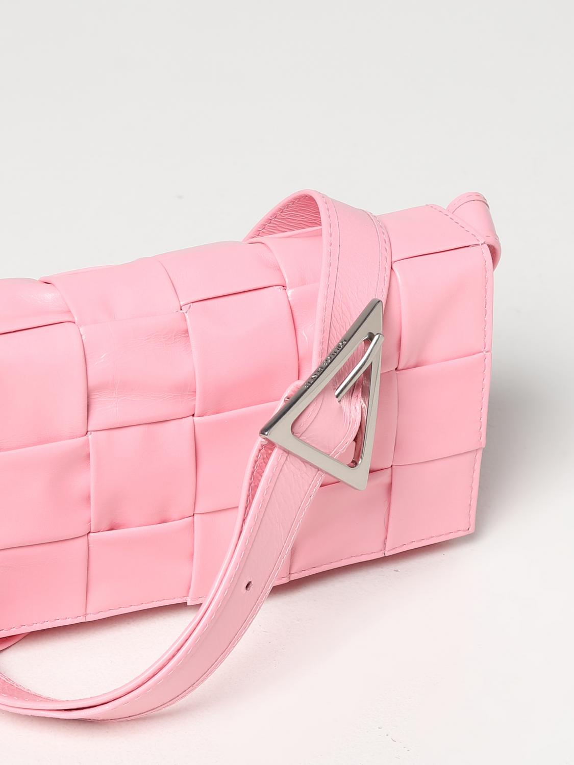 BOTTEGA VENETA SHOULDER BAG: Bags men Bottega Veneta, Pink - Img 3