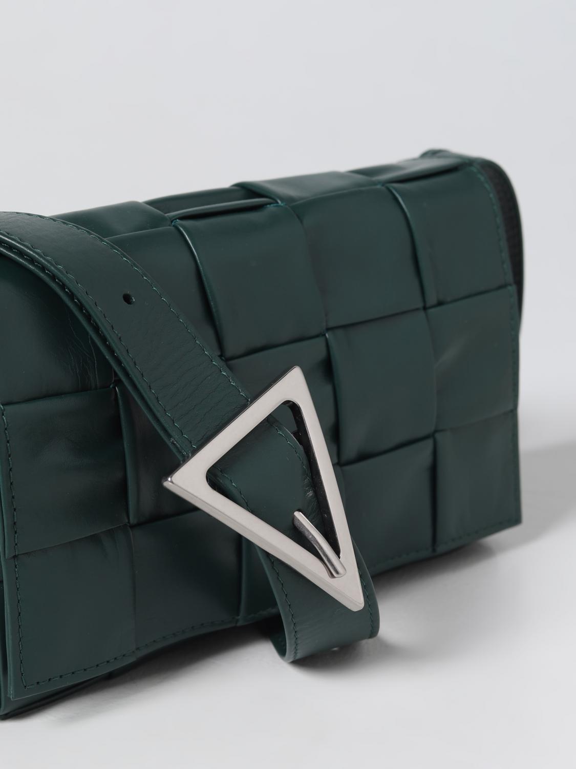 BOTTEGA VENETA SHOULDER BAG: Bags men Bottega Veneta, Forest Green - Img 3