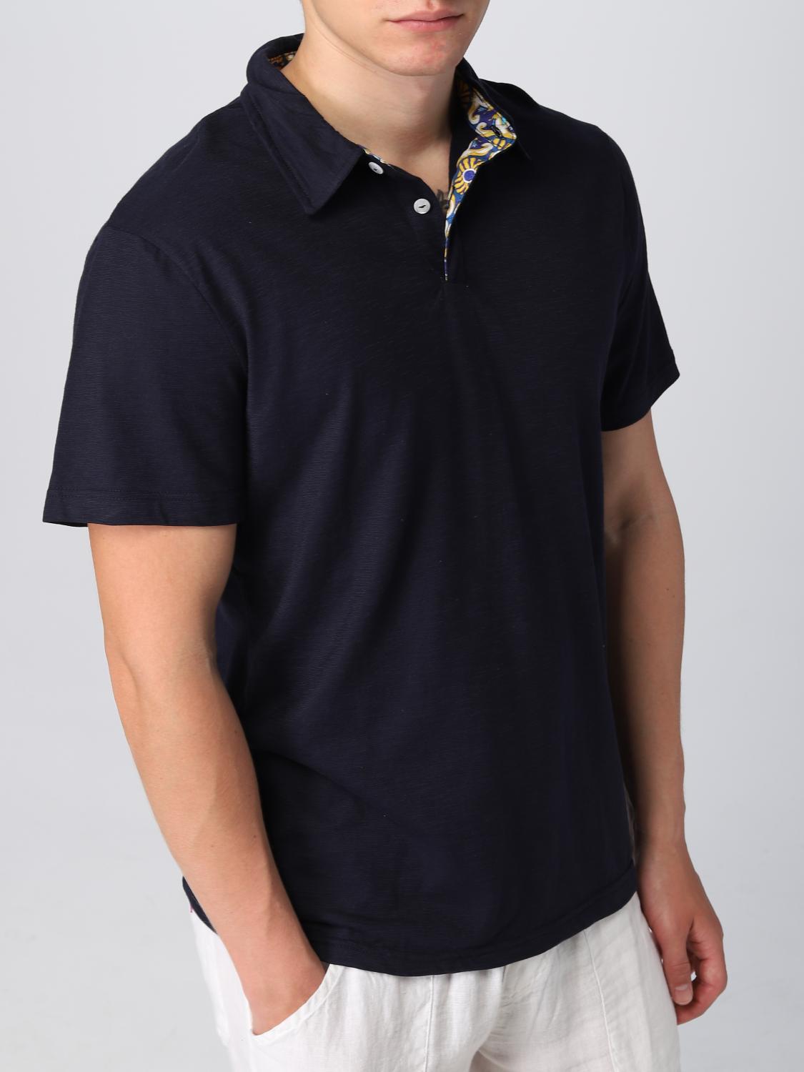PENINSULA POLO SHIRT: Polo shirt men Peninsula, Blue - Img 3