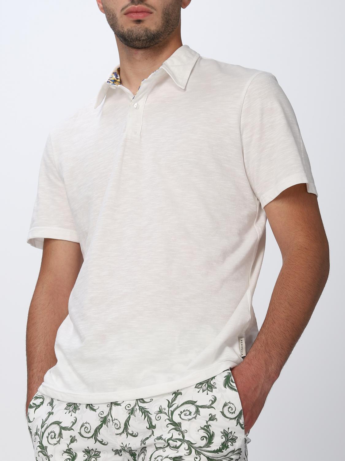 PENINSULA POLO SHIRT: Polo shirt men Peninsula, White - Img 3