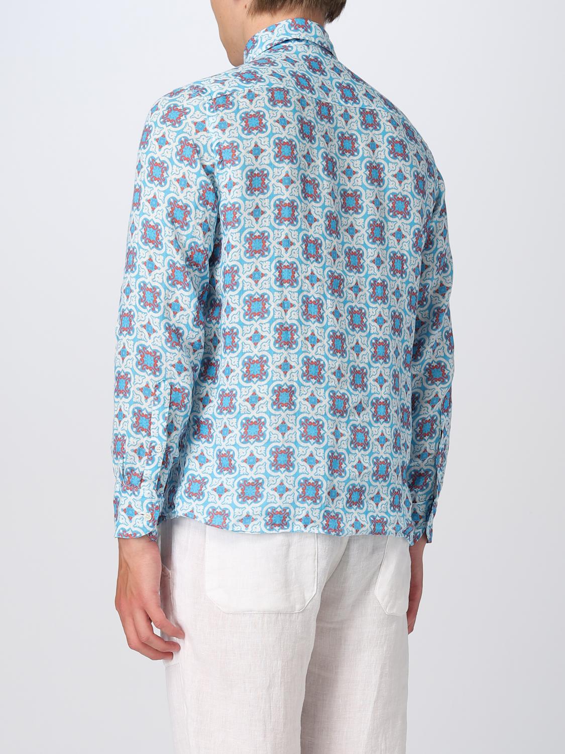 PENINSULA SHIRT: Shirt men Peninsula, Gnawed Blue - Img 2