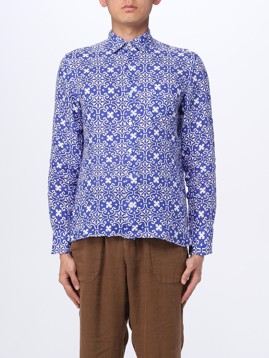 PENINSULA SHIRT: Shirt men Peninsula, Gnawed Blue - Img 1