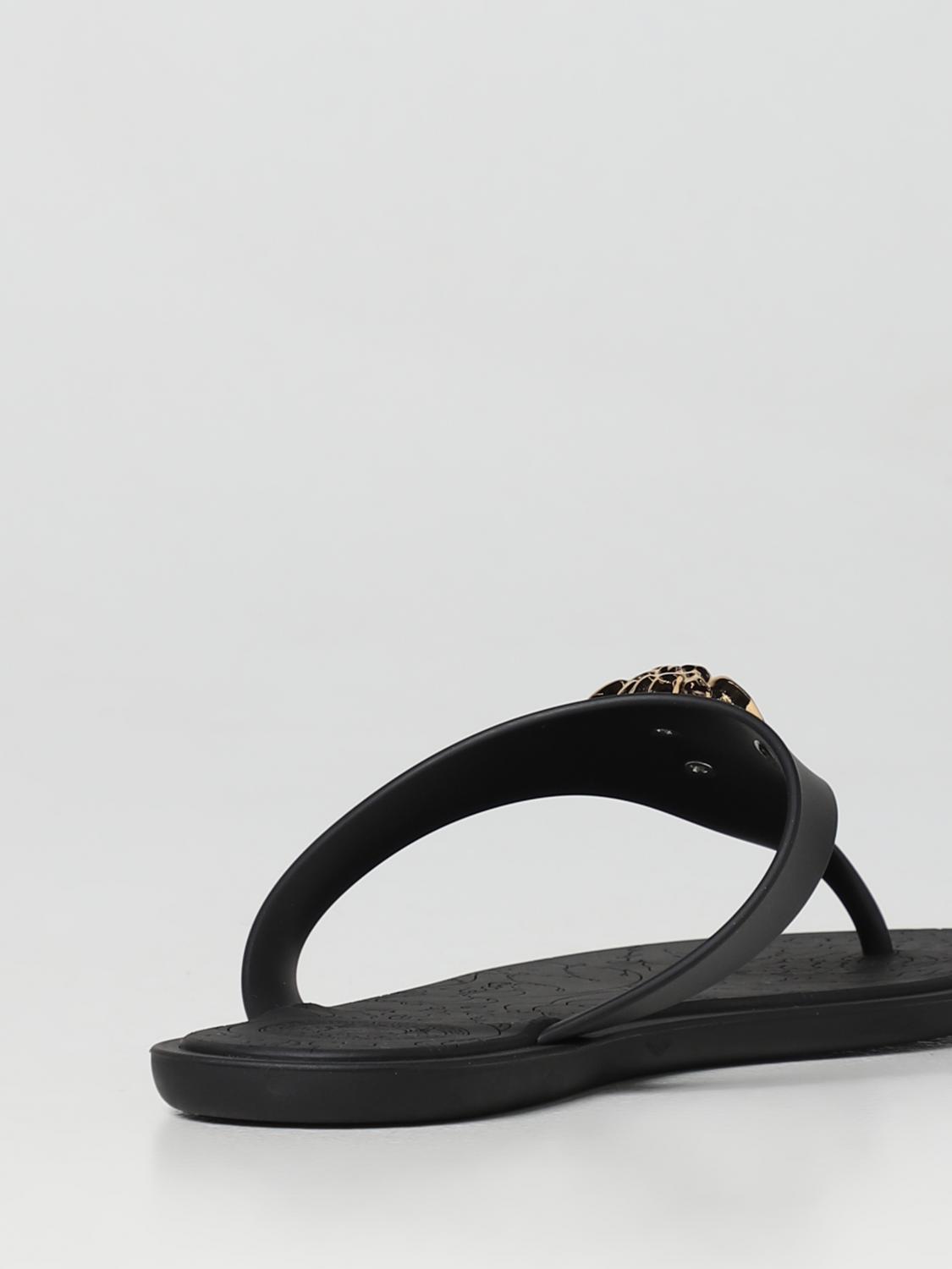 VERSACE SANDALIAS PLANAS: Zapatos mujer Versace, Negro - Img 3