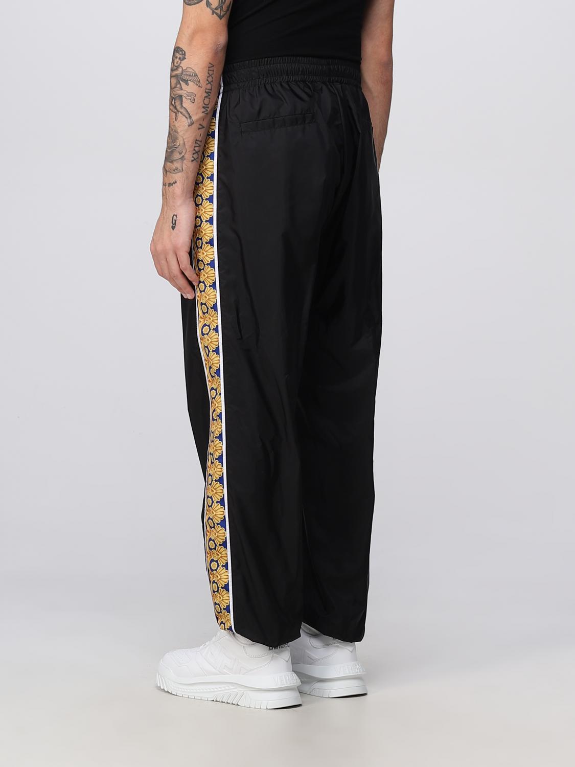 VERSACE PANTS: Versace nylon pants, Blue - Img 3