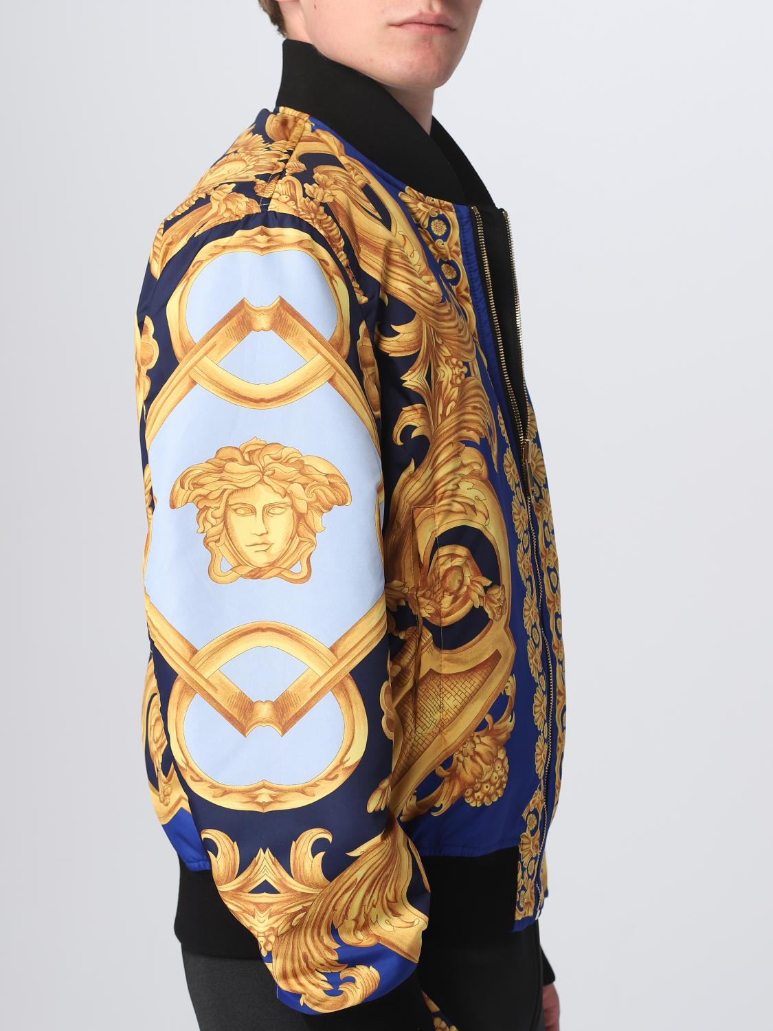 VERSACE JACKE: Jacke herren Versace, Blau - Img 5