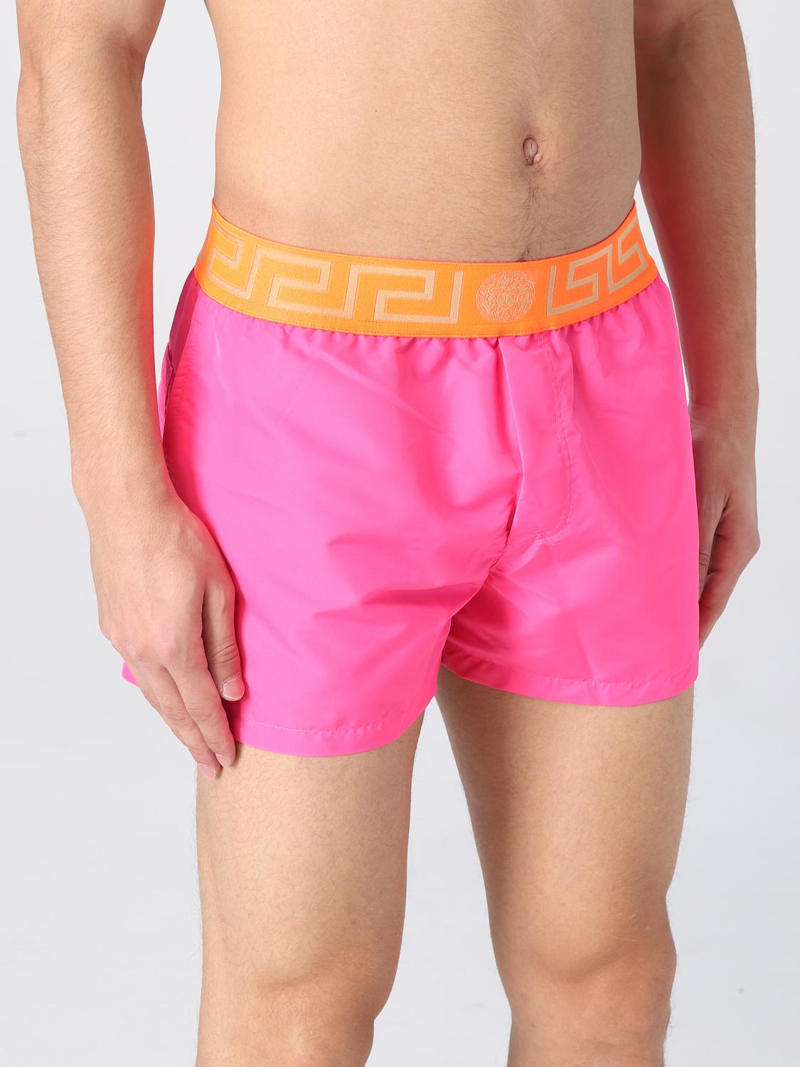 VERSACE BAÑADOR: Bañador hombre Versace, Fucsia - Img 4