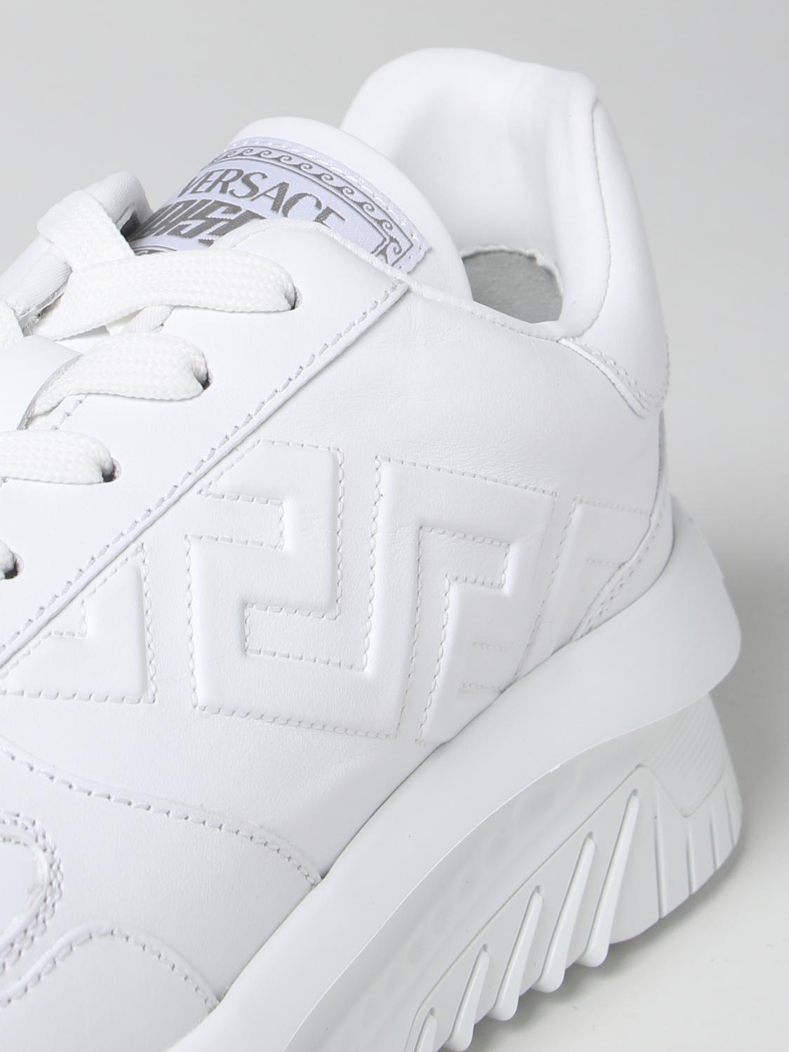 VERSACE SNEAKERS: Sneakers herren Versace, Weiß - Img 4