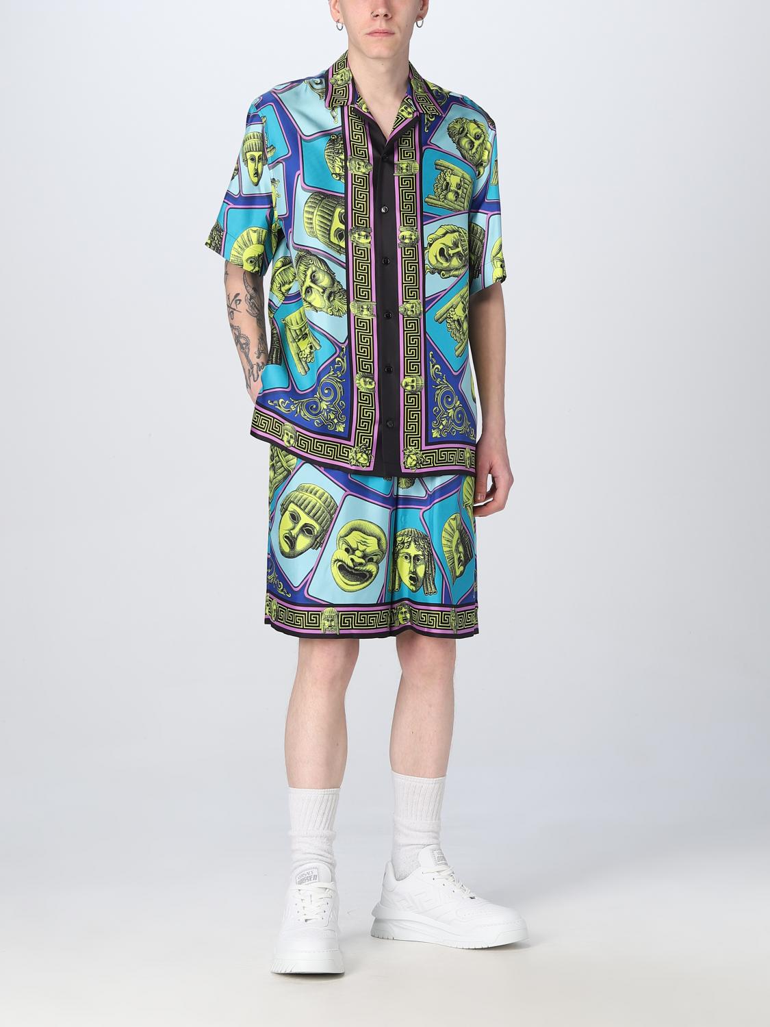 VERSACE HEMD: Hemd herren Versace, Hellblau - Img 2