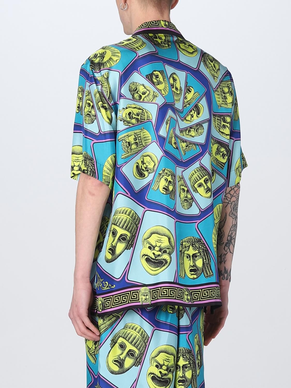 VERSACE HEMD: Hemd herren Versace, Hellblau - Img 3